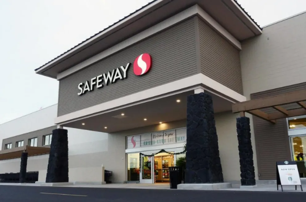 Exterior of Safeway store