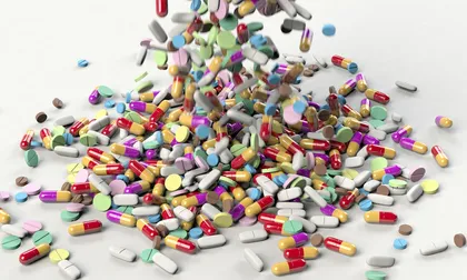 Variety of pills and prescription drugs