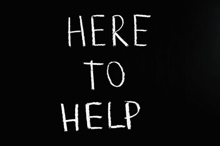 Here to help sign