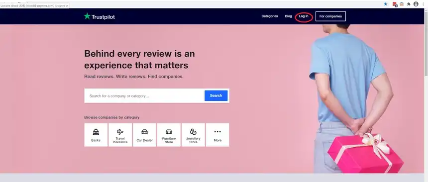 Trustpilot Login